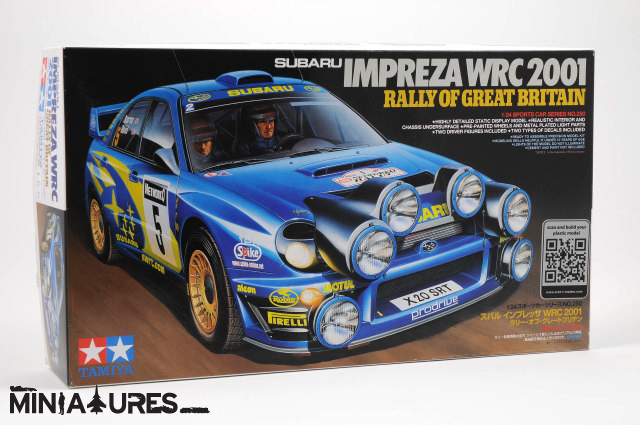 Subaru Impreza WRC 2001 Reli Velika Britanija