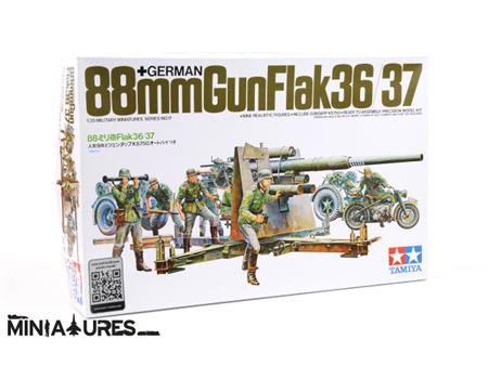 GERMAN 88mm GUN FLAK 36/37
