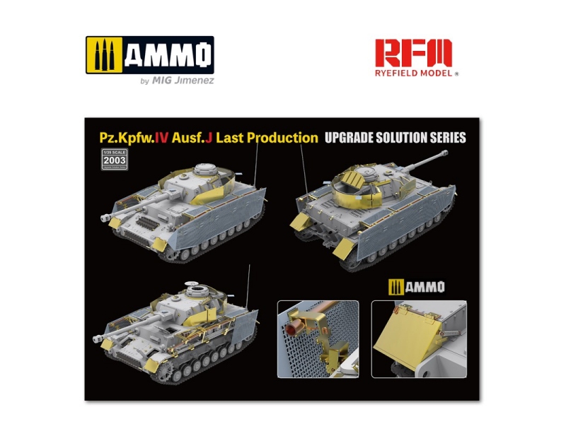 Upgrade kit for 5033&5043 Pz.kpwf.IV Ausf.J late