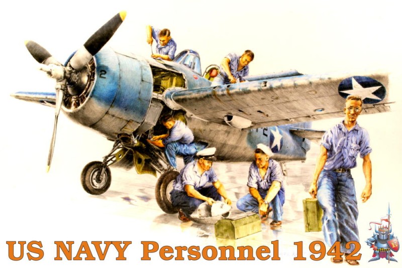 US NAVY Personnel 1942