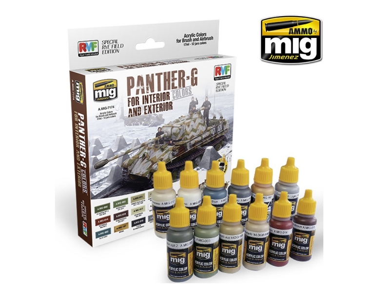 Barvni set: Panther-G (for interior and exterior)