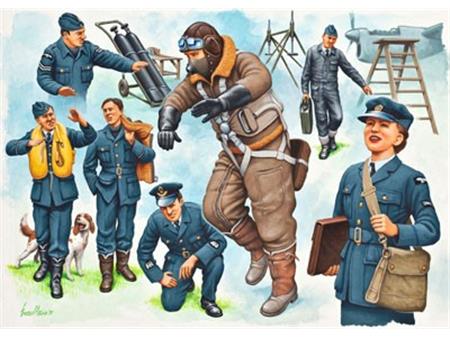 Pilots & Ground crew (Royal Air Force WWII)