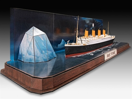 RMS Titanic Kit in 3D Puzzle (Ledena gora) 1/350
