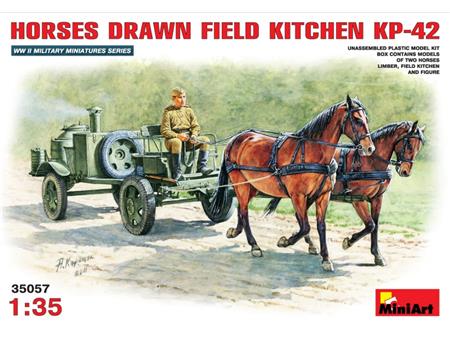 Horses drawn field kitchen KP-42