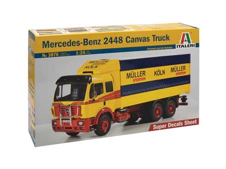 Mercedes benz 2448 Canvas Truck