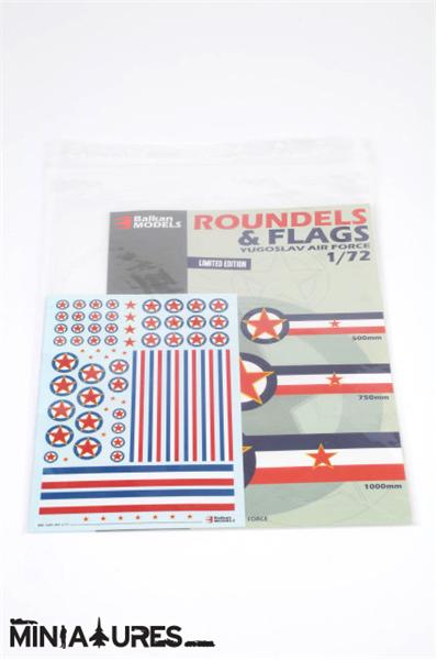 Rondele in zastave 1:72