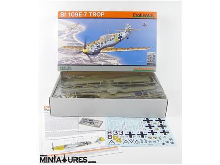 Bf 109E-7 TROP (Profi pack)