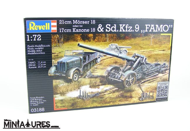 21cm Morser 18 or 17 cm kanone & Sd.Kfz.9 
