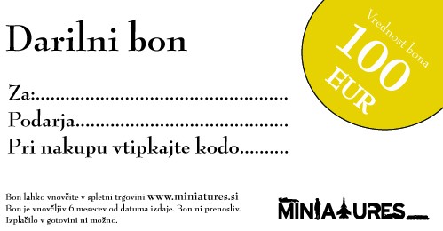 Darilni bon 100 EUR