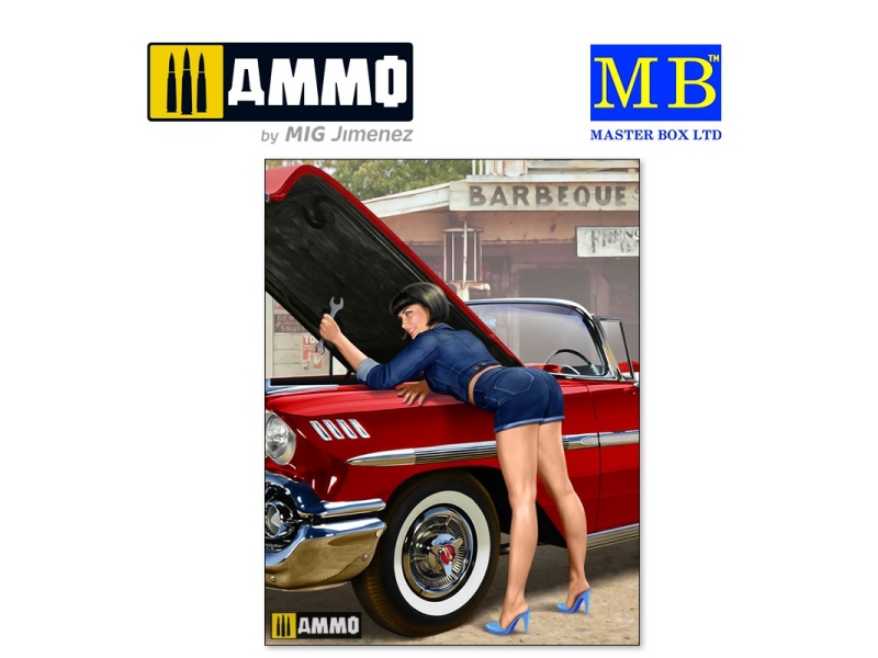 Pin-up series. A short stop.