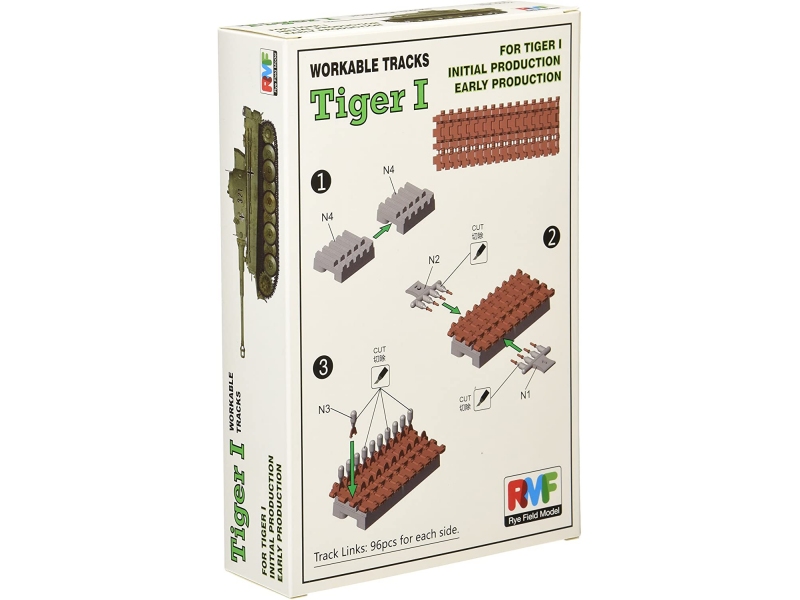 Delujoče gosenice za Tiger I