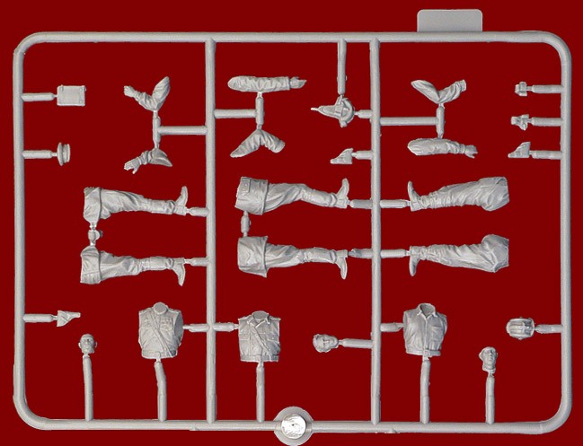 Soviet officers at field briefing