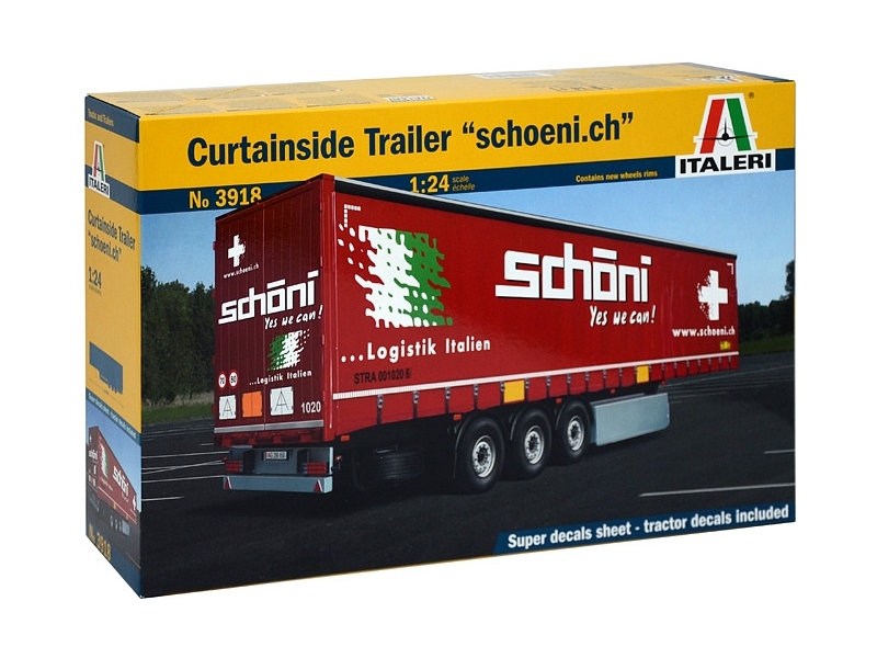 Prikolica Curtainside Trailer