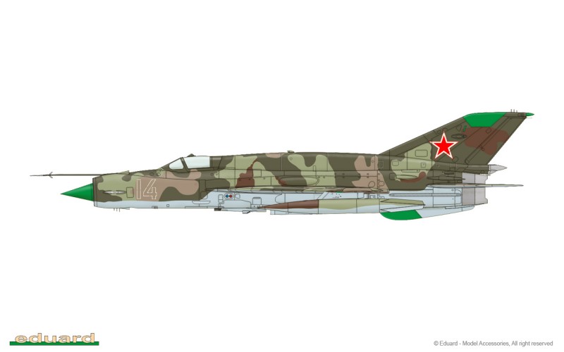 MIG-21SMT (Dual combo/2 maketi v kompletu)