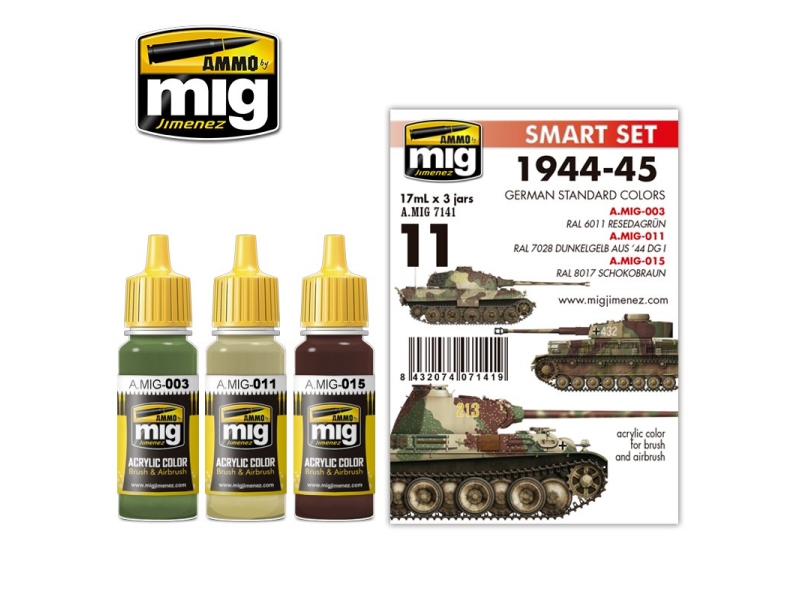 1944-45 German standard colours