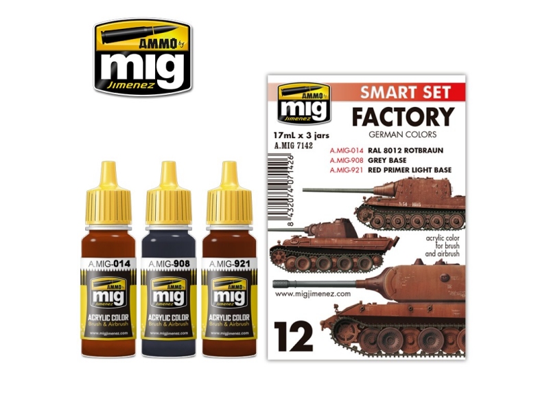 Factory German colors