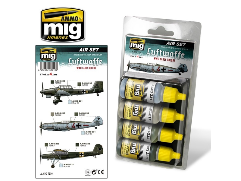 Luftwaffe WWII Early colors