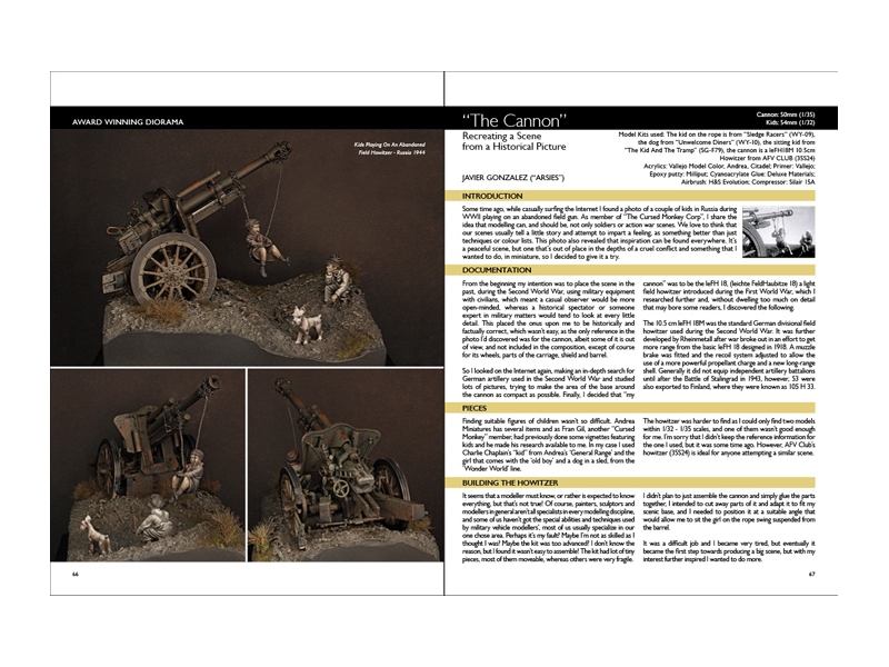 Knjiga: Diorama modelling 1.