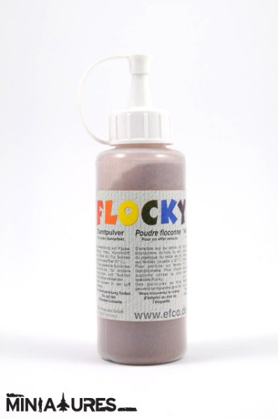 Žametni prah Flocky - rjav