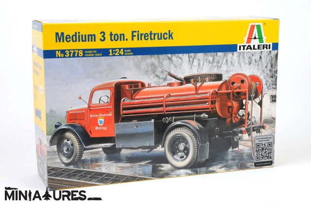 Medium 3 ton. Firetruck