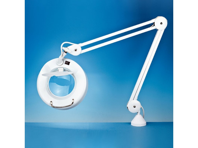 Okrogla povečevalna luč