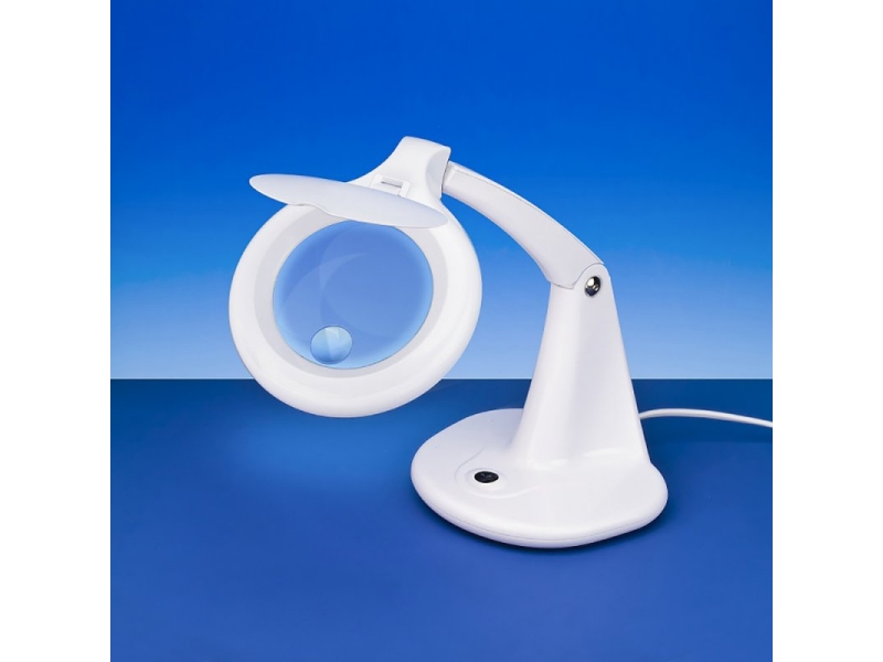 Namizna svetilka s povečevalom