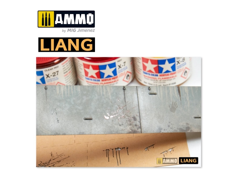 Splashes Blood Effects Airbrush Stencils