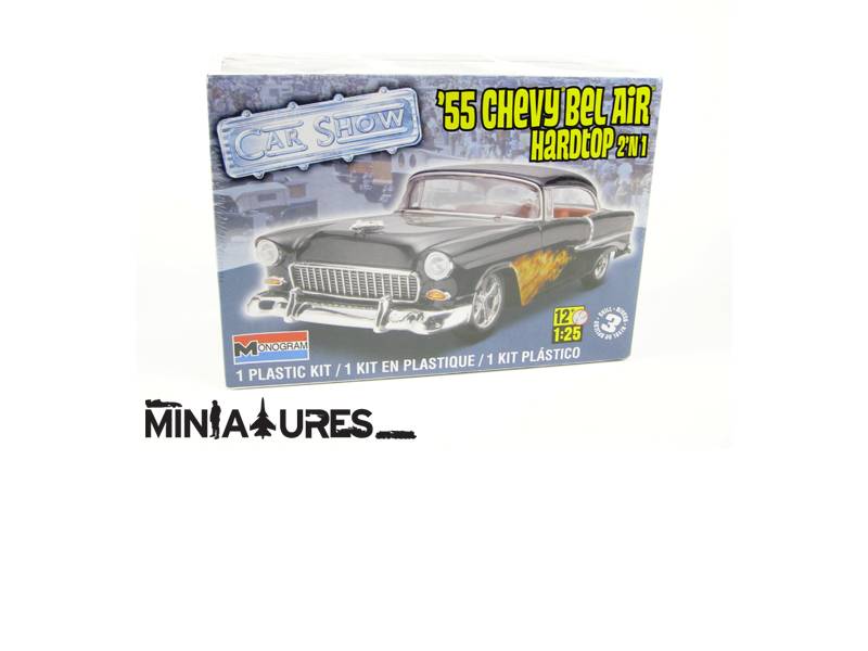 *55 CHEVY BEL AIR HARDTOP (CAR SHOW)