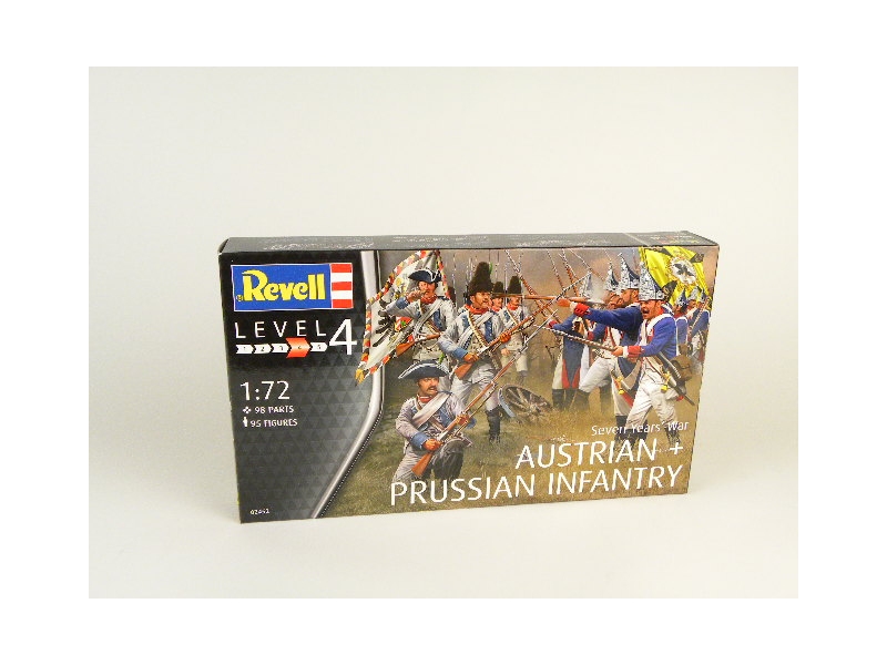 Seven Years' War Austrian and Prussian infantry