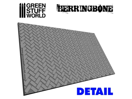 Valj za izdelavo teksture: Oblike ploščic/parketa