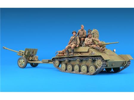 Soviet T-70M & ZIS-3 w/CREW
