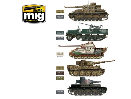 Barvni set: Early german colours