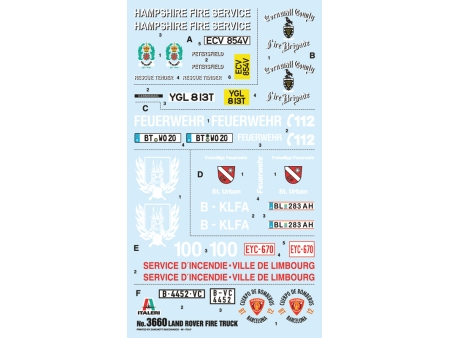 Land Rover Fire Truck