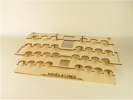 Stojalo za barve in pripomočke (Tamiya, Mr Hobby-Gunze)