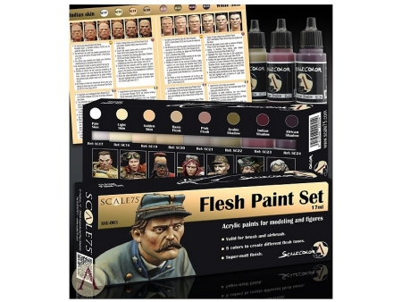 Flesh Paint Set