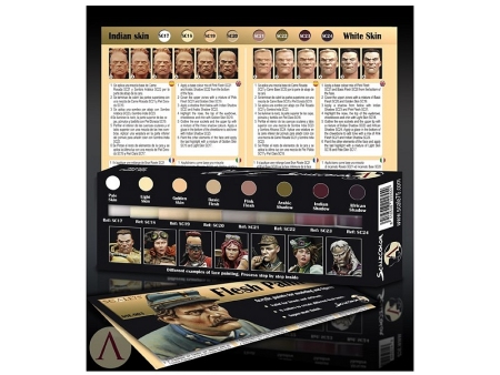 Flesh Paint Set