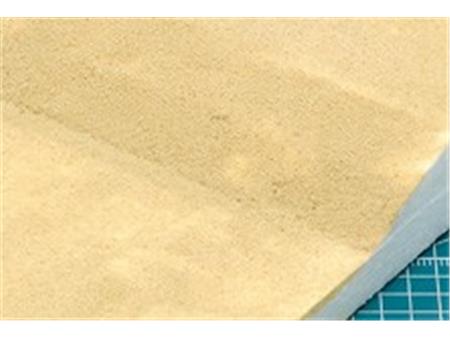 Barva za dioramo - zrnat efekt, svetel pesek