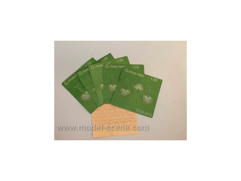 Palmini listi, tip.II (Merilo 1:35 in 1:48)