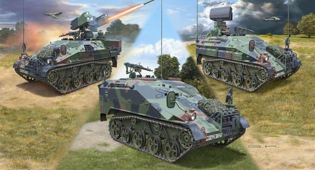 WIESEL 2 Leflasys (Ozelot & AFF &BF/UF)