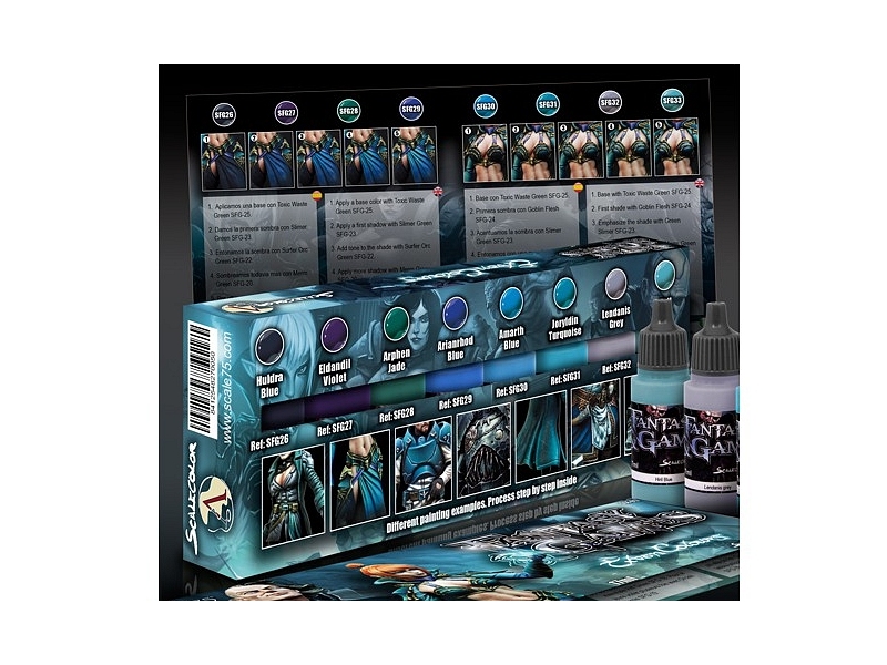 ELVEN COLORS PAINT SET