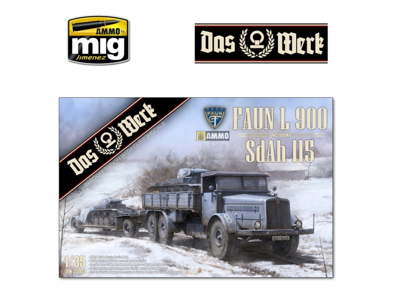 Faun L 900 in Sd.Ah.115 10t