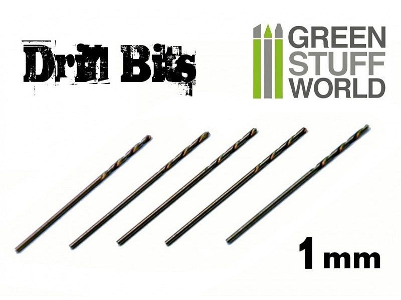 Set svedrov (premer: 1 milimeter)