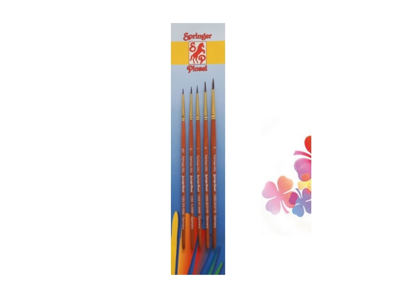 Komplet osnovnih čopičev