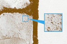 Barva za dioramo - snežen pršič, bela