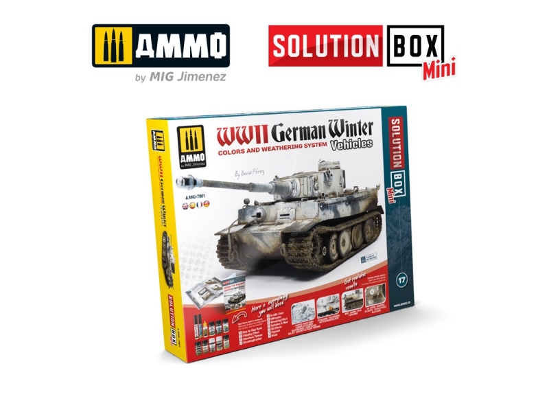 Solution box mini - WW II German Winter vehicles