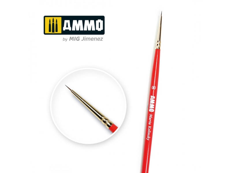 00 AMMO Marta Kolinsky Premium Brush