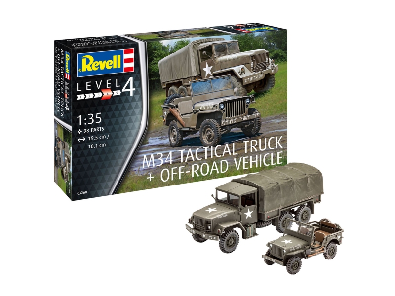 M34 Tactical Truck + Off-Road Vehicle