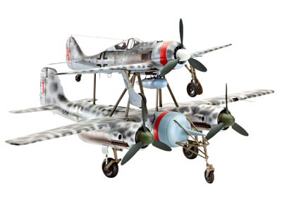 Mistel V Ta 154 & Fw 190