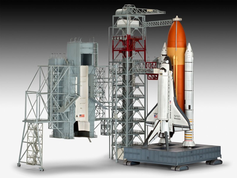 Launch Tower & Space Shuttle