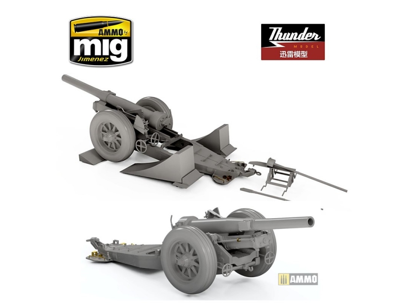 Maketa Britanskega topa 7,2 inch Howitzer